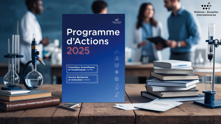 Wallonie-Bruxelles International a édité son programme d’actions 2025