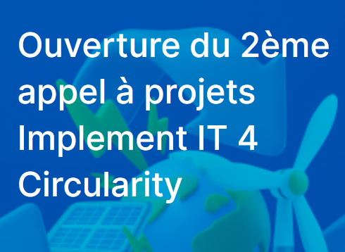 Ouverture du 2ème appel à projets