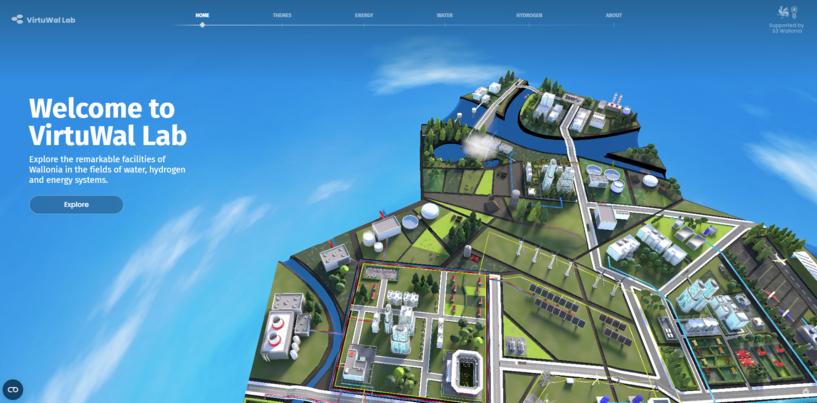 VirtuWal Lab - Plateforme immersive pour explorer l’innovation wallonne 